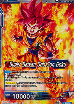 Super Saiyan God Son Goku // SSGSS Son Goku, Soul Striker Reborn