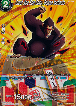 Great Ape Son Goku, Saiyan Instincts 