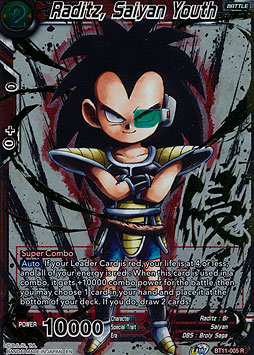 Raditz, Saiyan Youth