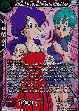 Bulma, to Incite a Sneeze