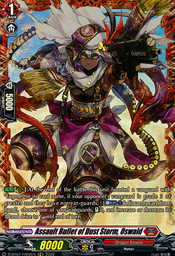 Assault Bullet of Dust Storm, Oswald
