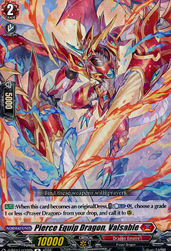 Pierce Equip Dragon, Valsable