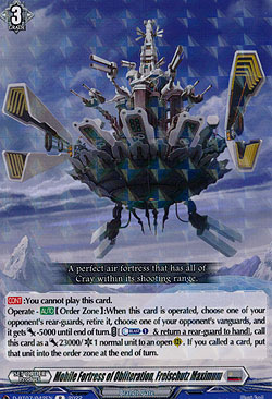 Mobile Fortress of Obliteration, Freischutz Maximum