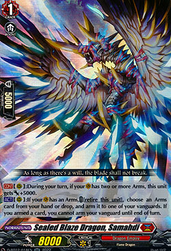 Sealed Blaze Dragon, Samadhi