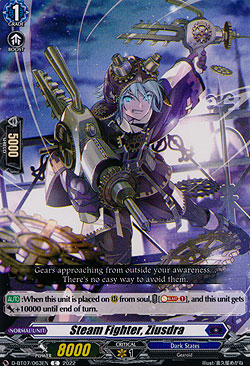 Steam Fighter, Ziusdra