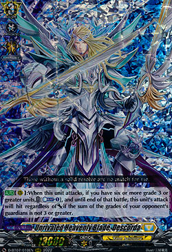 Unrivaled Heavenly Blade, Descorda