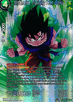 Intensive Training Son Goku