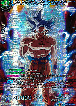Ultra Instinct Son Goku, the Unstoppable 