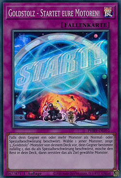 Goldstolz – Startet eure Motoren!