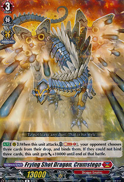 Frying Shot Dragon, Crumstego