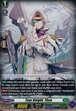 Tear Knight, Theo