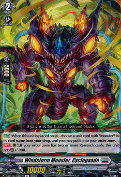 Windstorm Monster, Cyclogaade