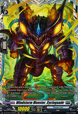 Windstorm Monster, Cyclogaade