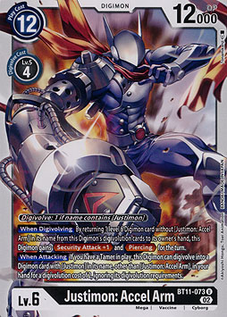 Justimon: Accel Arm