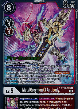 MetalGreymon (X Antibody)