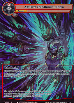 Ansturm unendlicher Klingen