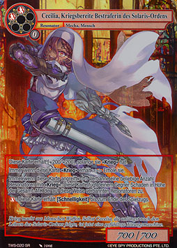 Cecilia, Kriegsbereite Bestraferin des Solaris-Ordens