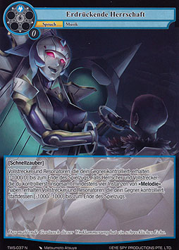 Erdrückende Herrschaft