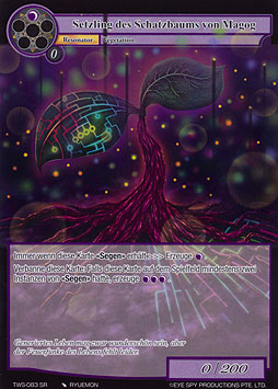 Setzling des Schatzbaums von Magog