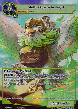 Shelly, Olgarias Reitvogel