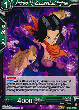 Android 17, Brainwashed Fighter