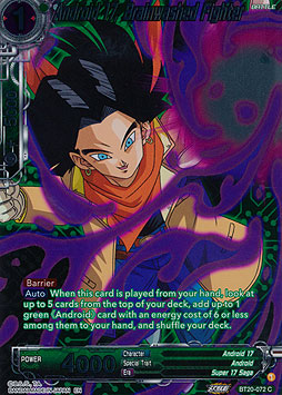 Android 17, Brainwashed Fighter