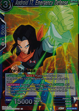 Android 17, Emergency Defense