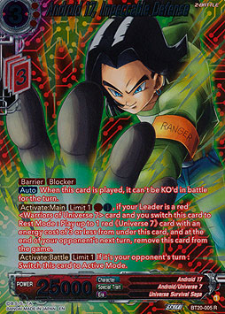 Android 17, Impeccable Defense