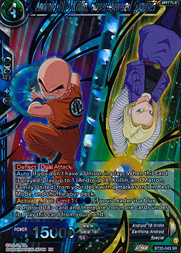Android 18 & Krillin, Future Spun by Battle