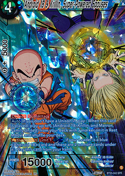 Android 18 & Krillin, Future Spun by Battle
