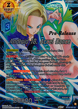 Android 18, Accel Dance