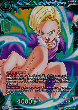 Android 18, Wrathful Strike