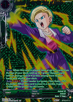 Android 18, for the Sake of Family