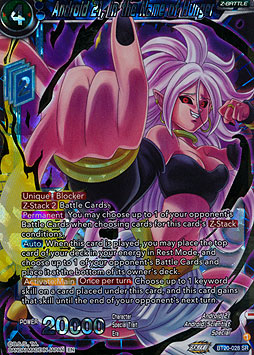Android 21, in the Name of Hunger