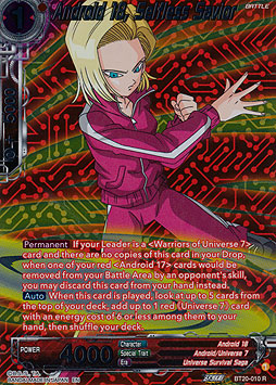 Android18, Selfless Savior