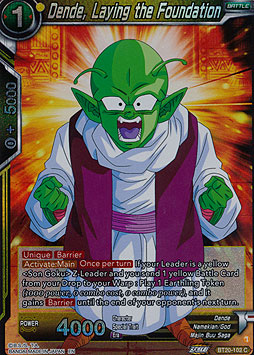 Dende, Laying the Foundation