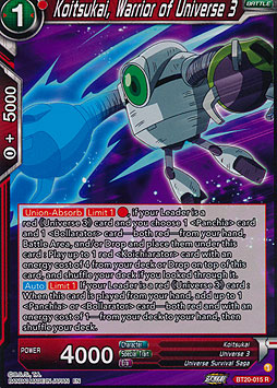 Koitsukai, Warrior of Universe 3