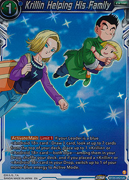 Krillin Helping His Family