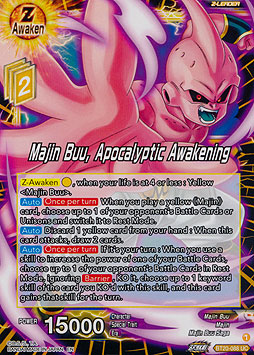 Majin Buu, Apocalyptic Awakening