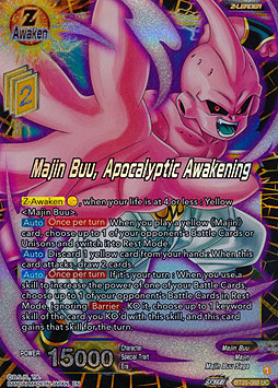 Majin Buu, Apocalyptic Awakening