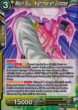 Majin Buu, Nightmarish Glimpse