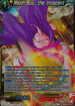 Majin Buu, the Innocent