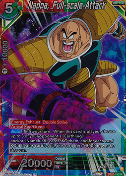 Nappa, Full-scale Attack