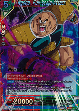 Nappa, Full-scale Attack