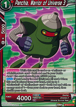 Panchia, Warrior of Universe 3