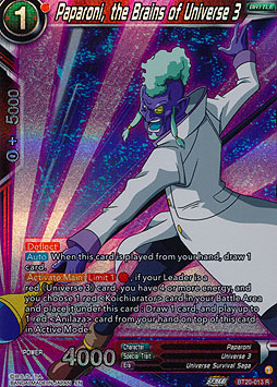 Paparoni, the Brains of Universe 3