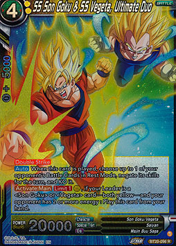SS Son Goku & SS Vegeta, Ultimate Duo