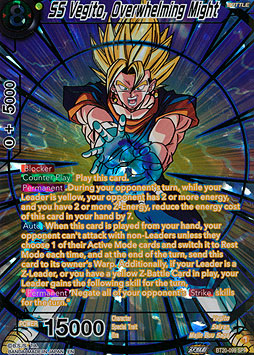SS Vegito, Overwhelming Might