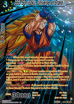 SS3 Son Goku, Universe at Stake