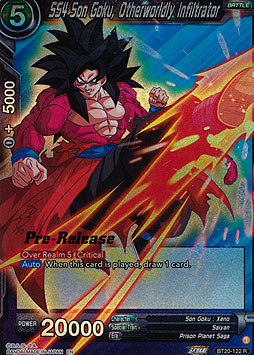 SS4 Son Goku, Otherworldly Infiltrator